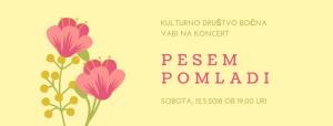 Vabilo - Pesem pomladi